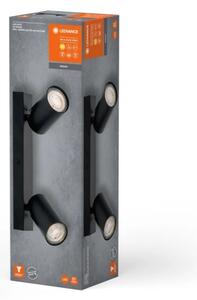 Ledvance - Aplica LED spot de perete OCTAGON 2xGU10/3,4W/230V 2700K neagră
