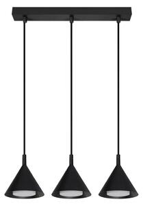 Brilagi - Lustră suspendată pe cablu CONE TRIPLE 3xGX53/15W/230V negru