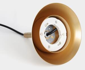 Brilagi - Lampă suspendată pe cablu CONE SINGLE 1xGX53/15W/230V aurie
