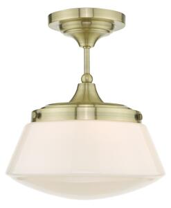 Där Lighting CAD0175 -Lustră aplicată pentru baie CADEN 1xE27/60W/230V IP44 alamă
