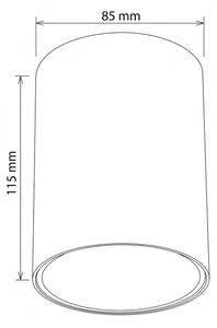 Brilagi - Corp de iluminat tip spot TRINE 1xGU10/30W/230V bordo