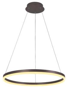 Brilagi - Lustră LED dimabilă pe cablu CIRCLE LED/42W/230V 3000-6500K maro+telecomandă