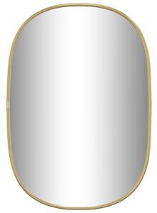 Oglindă de perete, auriu, 50x35 cm