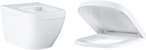 Set vas WC Grohe Euro Ceramic 3932800H, capac WC Grohe Euro Ceramic 39330001