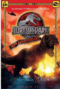 Poster Jurassic Park - 30 de ani, (61 x 91.5 cm)
