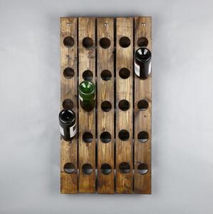 Suport de vin de perete ICKI 85x45 cm molid
