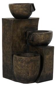Fantana decorativa din bronz 44x44x78 cm