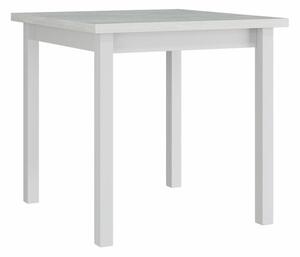 Masă Victorville 110Alb, 8x8x8cm, PAL laminat, Lemn, Asamblate parțial