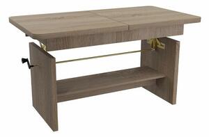 Măsuță de cafea extensibila Stanton 108Trufa, 6x6x12cm, PAL laminat, Unghiular