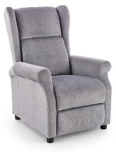 Fotoliu recliner Houston 1029Gri inchis, 11x8x9cm, Tapiterie, PicioarePicioare: Plastic