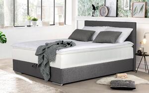 Pat dublu Vindy Boxspring + top saltea 140/200