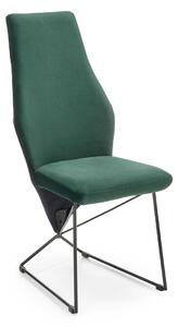 Scaun Houston 1334Verde închis, 10x4x6cm, Tapiterie, Metalic