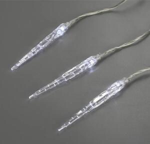 Ghirlandă luminoasă țurțuri 40 LED-uri pentru exterior si interior Lafiora 3,9 m alb rece