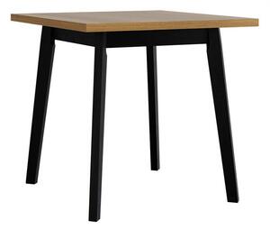 Masă Victorville 303Negru, Stejar Grandson, 8x8x8cm, ExtensieExtensie, PAL laminat, Lemn