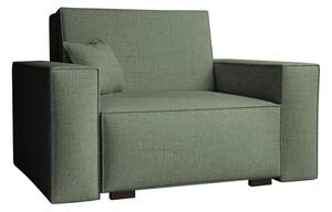 Fotoliu Serora IVerde, 9x12x10cm, Tapiterie, PicioarePicioare: Lemn, Mobilier deja asamblatMobilier deja asamblat