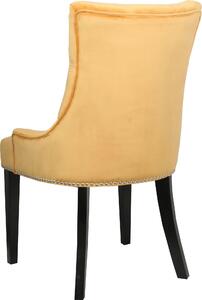 Set 2 scaune Everett mustar 55/62/93,5 cm