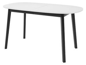 Masă Edmond 114Alb, Negru, 8x8x15cm, ExtensieExtensie, PAL laminat, Lemn