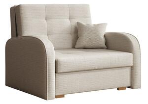 Fotoliu Silona ICrem, 9x10x10cm, Tapiterie, PicioarePicioare: Lemn, Mobilier deja asamblatMobilier deja asamblat