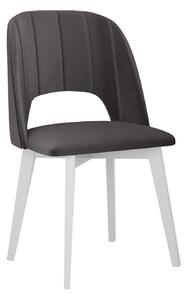 Scaun Victorville 370Gri inchis, Alb, 8x5x5cm, Tapiterie, Din lemn