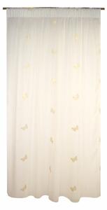 Perdele Velaria sable fluturi bej, 190x250 cm