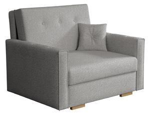 Fotoliu Caelrin IGri deschis, 9x10x10cm, Tapiterie, PicioarePicioare: Lemn, Mobilier deja asamblatMobilier deja asamblat