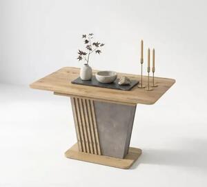 Masa extensibila living moderna Stejar,Unica