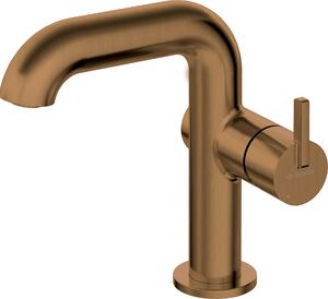 Deante Silia, baterie lavoar cu gura dreptunghiulara, bronz, DEA-BQS_C24M