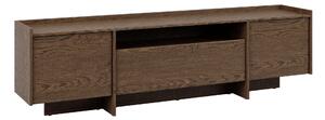 Comodă TV Filus, Stejar închis, PAL laminat, 58x197x38cm, 41.9 kg