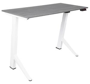 TerrA2Y WHITE-Birou reglabil electric cadru in Y, alb