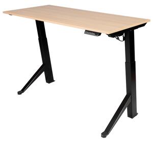 TerrA2Y BLACK - Birou reglabil electric cadru in Y, NEGRU