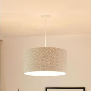 Lustră pe cablu Brilagi BOUCLE ROLLER 1xE27/15W/230V d. 45 cm crem