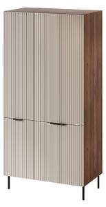 Dulap Mardalu 104Nuc, Cașmir, 19x9x5cm, Uși dulapUși dulap: Cu balamale