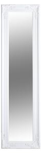 Oglindă, ramă din lemn în culoarea albă, MALKIA TYP 8