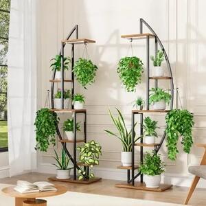 Moonflower™ Suport Pentru Plante în Formă De Semilună Cu Iluminare