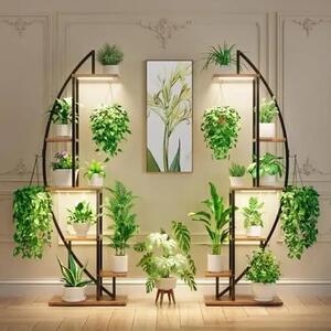 Moonflower™ Suport Pentru Plante în Formă De Semilună Cu Iluminare