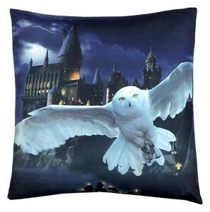 Pernă de copii cu imprimeu - Harry Potter - Hogwarts | 40 x 40 cm