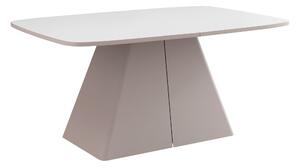 Masă Oswego 170Cașmir, Alb, 8x11x18cm, ExtensieExtensie, PAL laminat, Metal