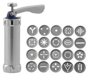 Aparat din inox pentru biscuiti si fursecuri