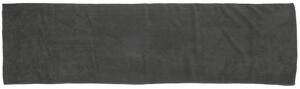Prosop sport uscare rapidă 110x30cm - Gri oțel