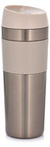 Cana termos 450ml, bej, Metalic
