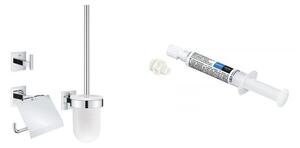 Set set de accesorii 3 în 1 Grohe Start Cube 41123000, adeziv Grohe QuickGlue 41127000