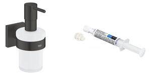 Set dozator săpun Grohe Start Cube 410982430, adeziv Grohe QuickGlue 41127000