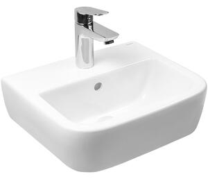 Oltens Vernal lavoar 40x32.5 cm semicircular clasică alb luciu 41503000