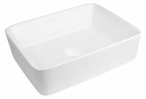 Oltens Forde lavoar 48x37 cm dreptunghiular de blat alb luciu 40314000