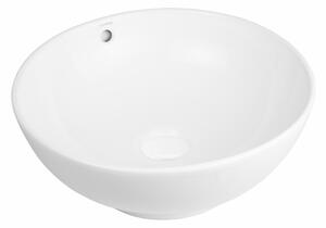 Oltens Fana lavoar 42x42 cm rotund de blat alb luciu 40312000