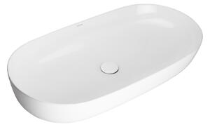 Oltens Hamnes lavoar 80x40 cm ovale de blat alb luciu 40321000