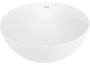 Oltens Jagala lavoar 32x32 cm rotund de blat alb luciu 40317000