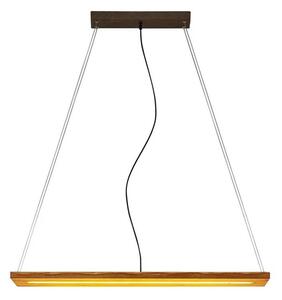 Nesaja LED Lustră Pendul Wood - Lindby