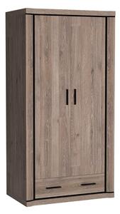 Dulap Lorelie 118Trufa stejar, 19x10x6cm, Uși dulapUși dulap: Cu balamale