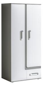 Dulap Aviseve 106Alb, Antracit, 19x9x5cm, Uși dulapUși dulap: Cu balamale